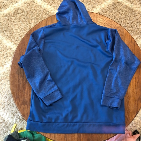 Under Armour Mixed Material Hoodie loose/coupe XL/TG EUC - Picture 9 of 13